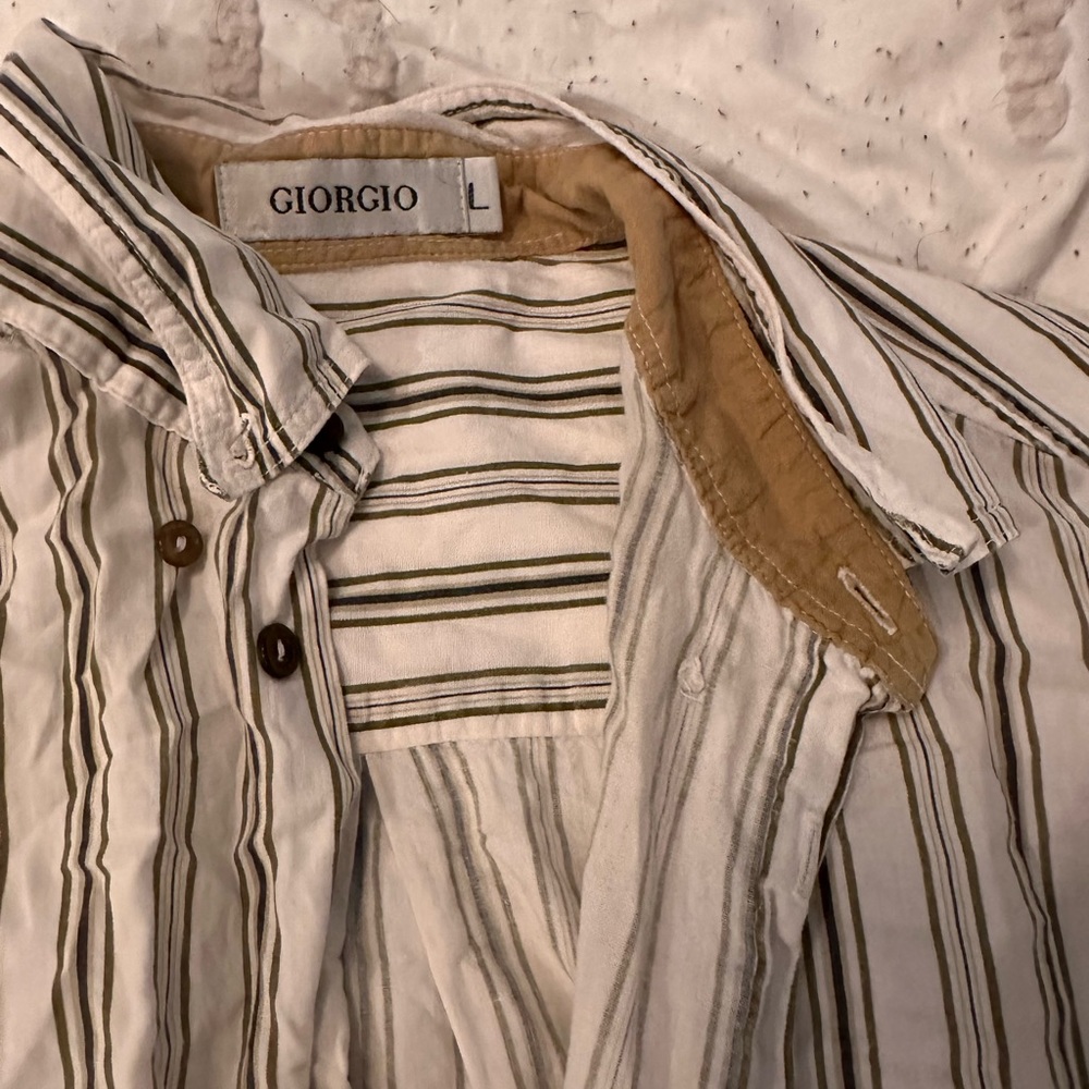 Striped Button Down - Picture 2 of 2
